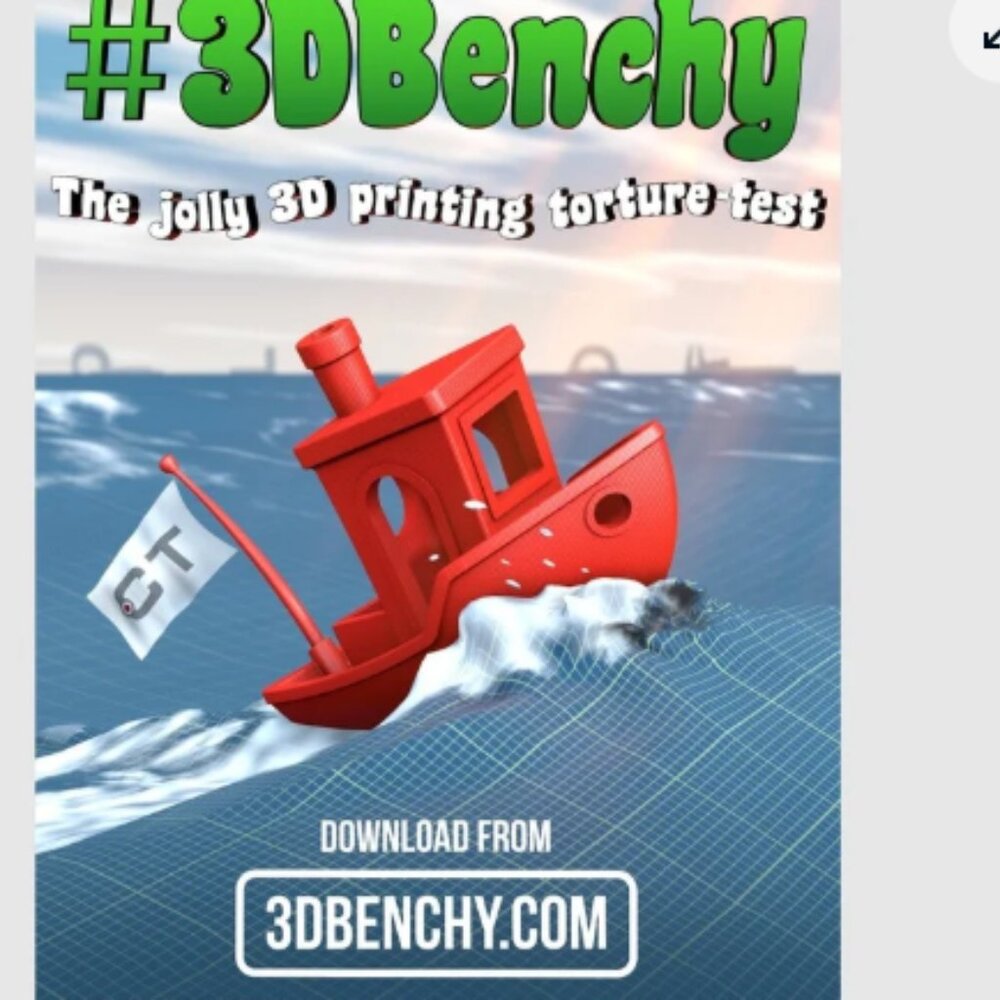 3DBenchy boat bath toy